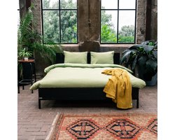 Kayori Onno - Dekbedovertrek - Waffle - 140/200-220 - Khaki