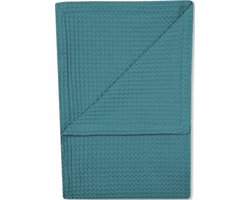 Kayori Osaka - Bedsprei - Waffle - 270/280 - Petrol