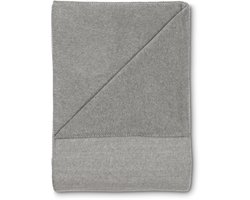 Kayori Sagano Plaid Bamboo - Deken - 150x220cm - Antracite