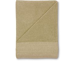 Kayori Sagano Plaid Bamboo - Deken - 150x220cm - Goud