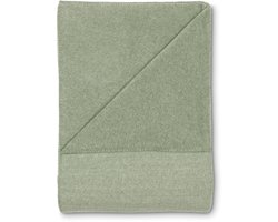 Kayori Sagano Plaid Bamboo - Deken - 150x220cm - Groen