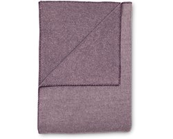 Kayori Sagano Plaid Bamboo - Deken - 150x220cm - Voor Buiten & Binnen - Paars