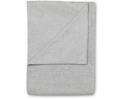 Kayori Sagano Plaid Bamboo - Deken - 150x220cm - Zilvergrijs