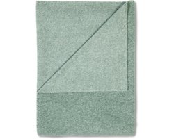 Kayori Sagano Plaid Bamboo - Deken - 180x260cm - Donkergroen