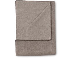 Kayori Sagano Plaid Bamboo - Deken - Plaid 150x220cm - Voor Buiten & Binnen - Donkerbruin
