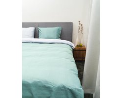 Kayori - Shiiba - Dbo - Bamboe - 240/200-220 -Wit/Zachtgroen