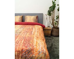 Kayori - Shinto - DBO - 240x200-220 - Rood - Katoensatijn