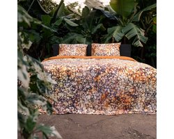 Kayori Tae Dekbedovertrek Egyptisch Satijn - 200x200-220 + 2 slopen - Tweepersoons 100% Egyptisch Katoensatijn - Multi