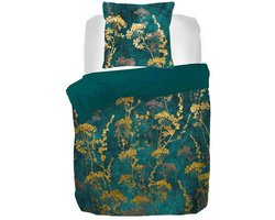 Kayori Uchiko Dekbedovertrek - Eenpersoons - 140x200/220 cm - Groen