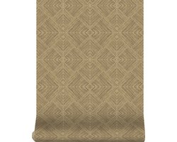 Kayori vliesbehang Kyushu - Goud