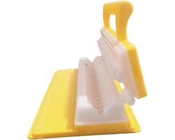 Kebab Bereider - Vleesspies Maker - Barbecue Gemak - Vereenvoudigd Proces - 19.5 cm Lengte - Geel