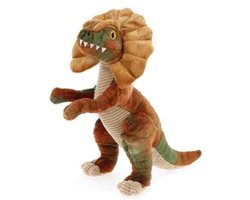 Keel Toys dinosaurus Dilophosaurus - 26 cm - Dieren knuffelbeesten