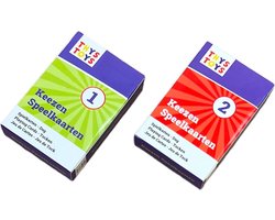Keezen Speelkaarten - Kaartspel geschikt voor Keezen bordspel - Keezenspel (twee decks, totaal 120 kaarten)