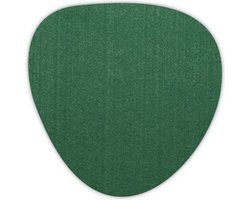Kei onderzetters - Vilt - Donkergroen - 6 stuks - ø 9,5 cm - Tafeldecoratie - Glas onderzetter - Cadeau - Woondecoratie - Woonkamer - Tafelbescherming - Onderzetters Voor Glazen - Keukenbenodigdheden - Woonaccessoires - Tafelaccessoires