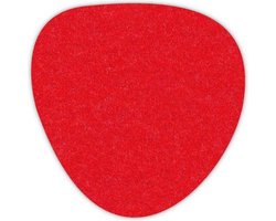 Kei onderzetters - Vilt - Rood - 6 stuks - ø 9,5 cm - Tafeldecoratie - Glas onderzetter - Cadeau - Woondecoratie - Woonkamer - Tafelbescherming - Onderzetters Voor Glazen - Keukenbenodigdheden - Woonaccessoires - Tafelaccessoires
