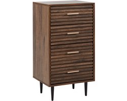KEITH - Ladekast - Donkerhout - MDF