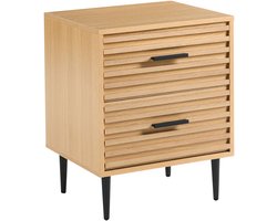 KEITH - Nachtkastje - Lichtbruin - MDF