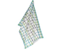 Kela Keuken - Carla Theedoek Set van 4 Stuks - Kunststof - Groen