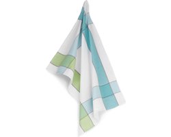 Kela Keuken - Carla Theedoek Set van 4 Stuks - Kunststof - Groen