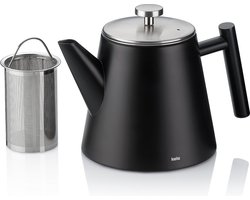 Kela Keuken - Modena Theepot - Kunststof - Zwart