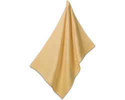 Kela Keuken - Svea Theedoek Set van 4 Stuks - Kunststof - Geel