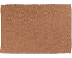 Kela Keuken - Tamina Placemat Set van 6 Stuks - Kunststof - Oranje