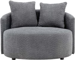 Kelso bank 2 persoons grijs.