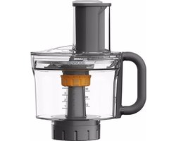 Kenwood KAH65.000PL, Foodprocesor hulpstuk, Zwart, Transparant, 1,2 l, 5 snijschijven