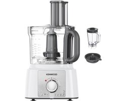 Kenwood Multipro Express FDP65.450WH - Foodprocessors - Wit - 1000 Watt - 3 Liter mengkom