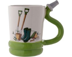 Keramiek Tuin Mok - Tuinslang handvat – Klus Beker – Tuinieren