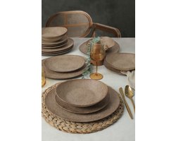 Keramika Serviesset - Stella - 18 delig - 6 persoons - Stoneware