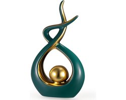 Keramisch decoratief object, moderne sculpturen, abstracte decoratie, woonkamer, moderne decoratie, abstract handwerk voor decoratie, slaapkamer, tafeldecoratie, kantoor, sculptuur, woningen en