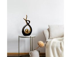 Keramisch decoratief object, moderne sculpturen abstracte decoratie, woonkamer moderne decoratie abstract handwerk voor decoratie slaapkamer tafeldecoratie kantoor sculptuur woningen en standbeelden