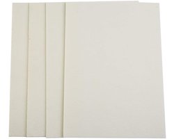 Keramisch Vezel Pakking Papier - Wit - A4 - Hittebestendig tot 1260 °C - Voor Rookkanalen en Kachels