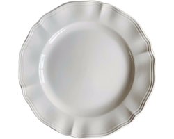Keramische Borden - Eetborden Dinerborden - Dagelijks Gebruik - Hittebestendig Vaatwasmachinebestendig - Normaal formaat - Zuiver Wit