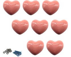 Keramische Deurgrepen voor Kinderkamers - Lades en Kasten Knoppen met Schroeven (Set van 8)