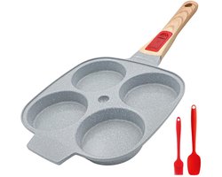 Keramische Eierpan - Gezond Koken - 1 stuk - Duurzaam materiaal