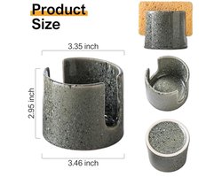 Keramische Keukensponshouder – Stijlvolle en Ruimtebesparende Organizer voor Badkamer en Keuken