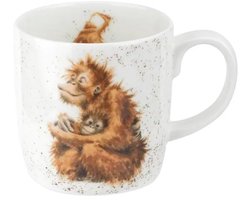 Keramische mok - 0,4 liter - Orang-oetan design
