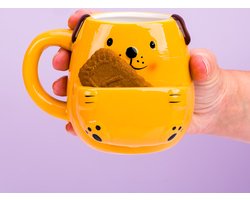 Keramische Mok Met Koekjescompartiment - Hond