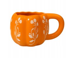Keramische Mok Pompoen 380 ml - Gezellig Herfst Design