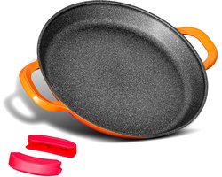 Keramische Paellapan - Antiaanbaklaag - 40 cm - Aluminium