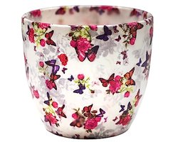 Keramische Plantenbak Roze 15.5cm – Perfect voor Binnen en Buiten