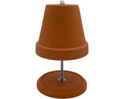 Keramische Radiator - Theelichthouder Verwarming - Ruimte Verwarmen - Dubbele Wand Isolatie - 25x16x16 mm - Terracotta