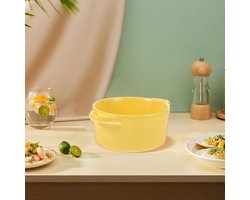 Keramische Soepkommen - Franse Uiensoep - Ovenbestendige Soepbeker - Servies Set - Rijst Dessert Keuken Serveerkommen - Crème - Noedels Oranje - Mini Oven Kom soepkommen met oor