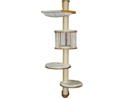 Kerbl Dolomit Muur - Krabpaal - Wit - 168 cm