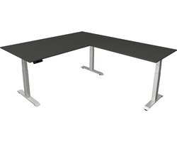 Kerkmann - Zit sta hoekbureau Move-4 antraciet 200x220cm elektrisch