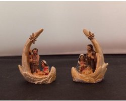 Kersstal boog vorm 2 stuks