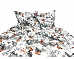 Kerst katoenen beddengoed D'Lux 140x200 cm, Nederlands product