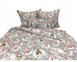 Kerst katoenen dekbedovertrek D'Lux 140x200 cm, Nederlands product